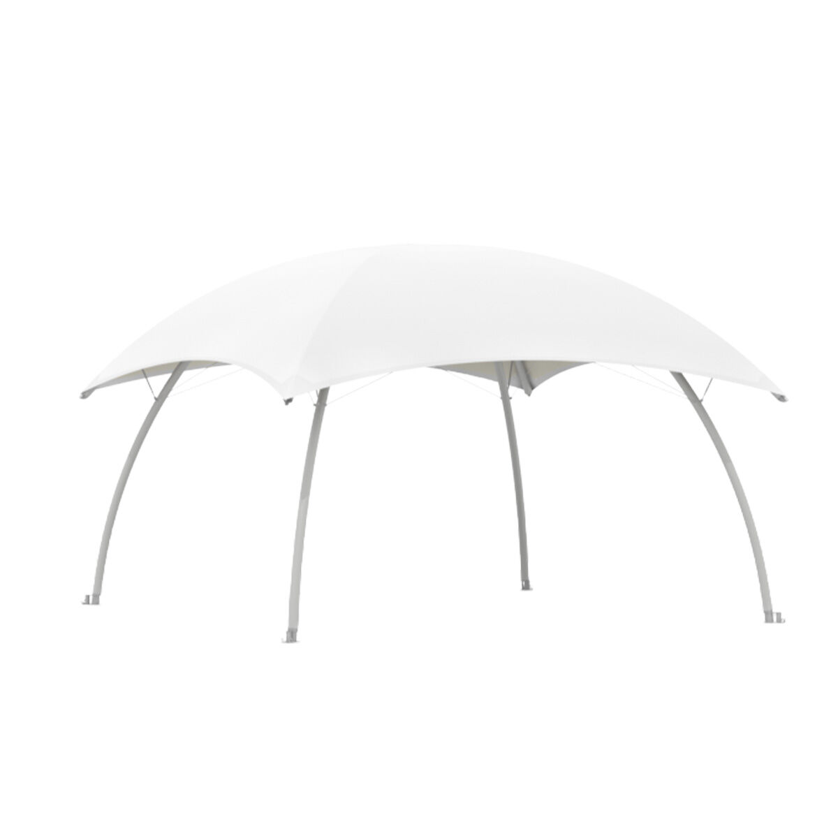 LOUNGER L - komplet med tagdug, hvid