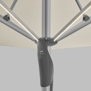 Fortello LED AKU 350x350m, uden frisekant