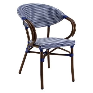 Paris 6 - Caféstol m. armlæn - Textylene