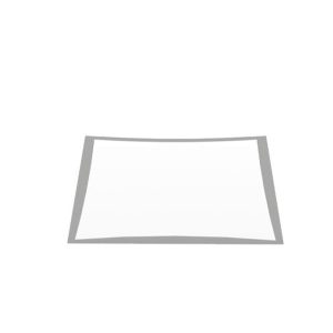 LOUNGER L - lukket side, hvid