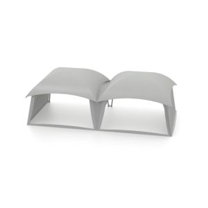 LOUNGER L - Tagrende, hvid
