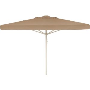 Kæmpeparasol - 5x5m m/frisekant - NY