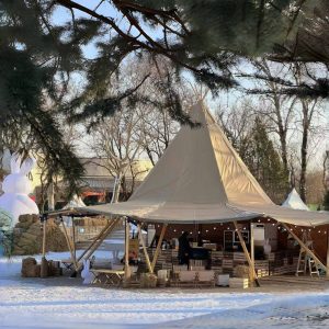 Teepee Ø8m Canvas