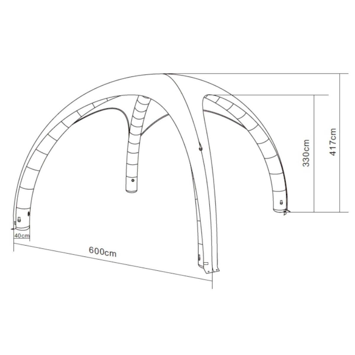 Komplet Air Cover 6x6m - Fullprint