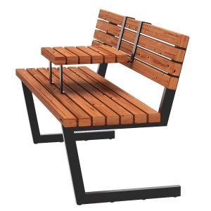 Relax Bænk inkl. hængebord ThermoWood®