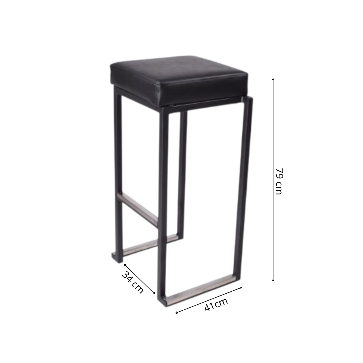 Square Barstol