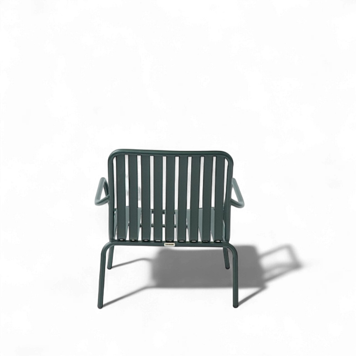 Loungestol stabelbar, metal