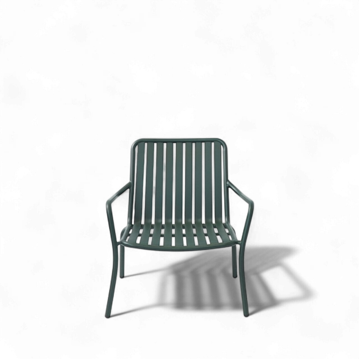 Loungestol stabelbar, metal