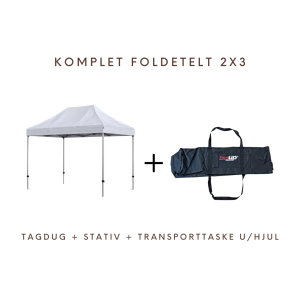 Foldetelt Komplet 2x3m Premium