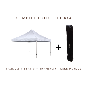 Foldetelt Komplet 4x4m HEXA Heavy Duty