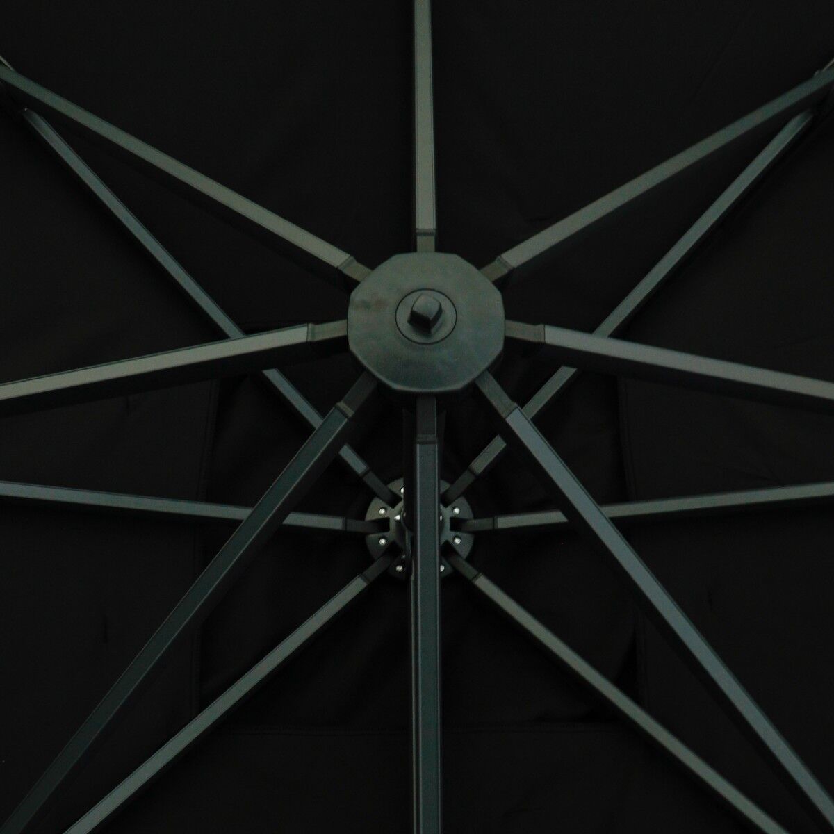 Corner Parasol v.2 3x3m 280gr/m2 Polyester dug - NY