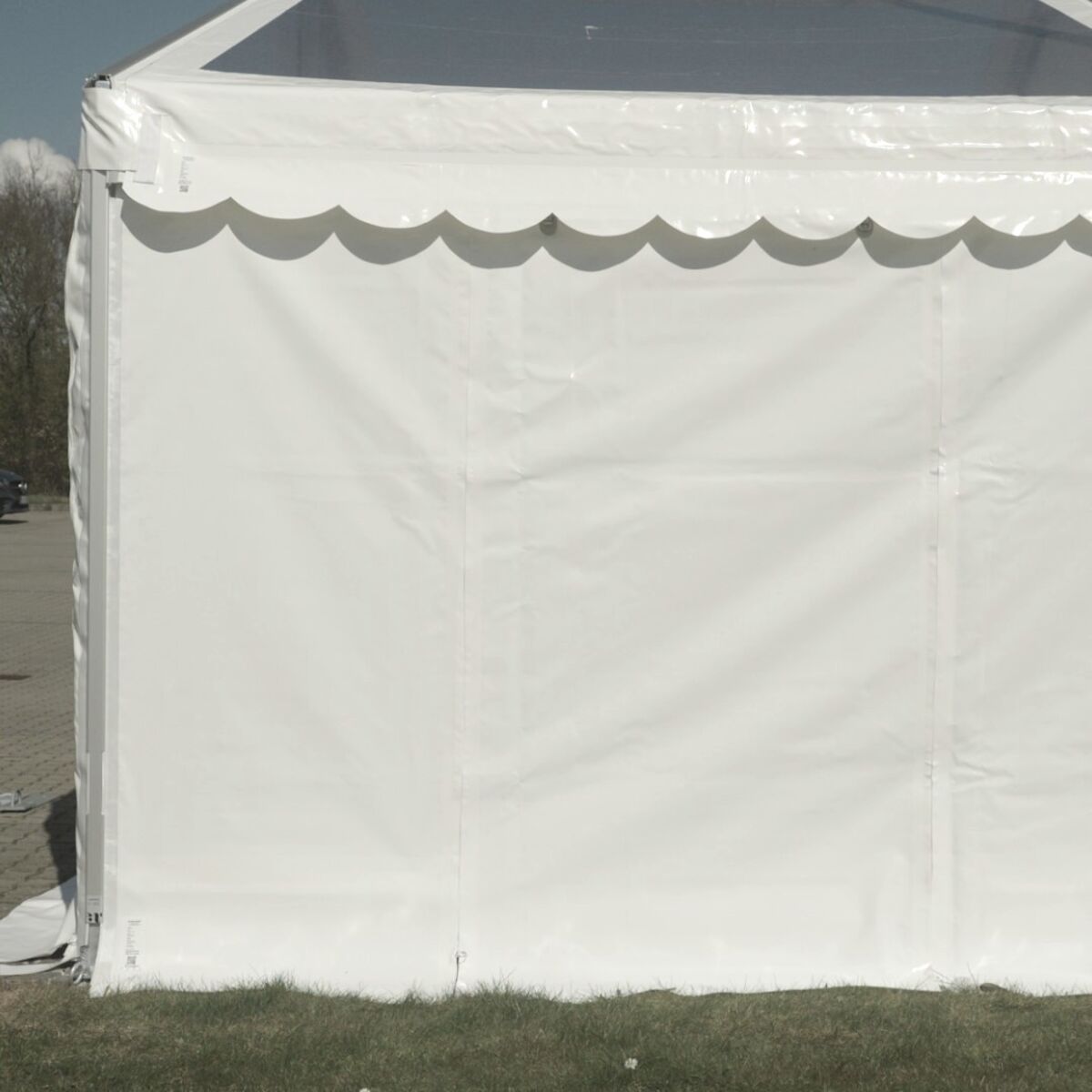 Side 2,2m - kd/dør, v. PVC