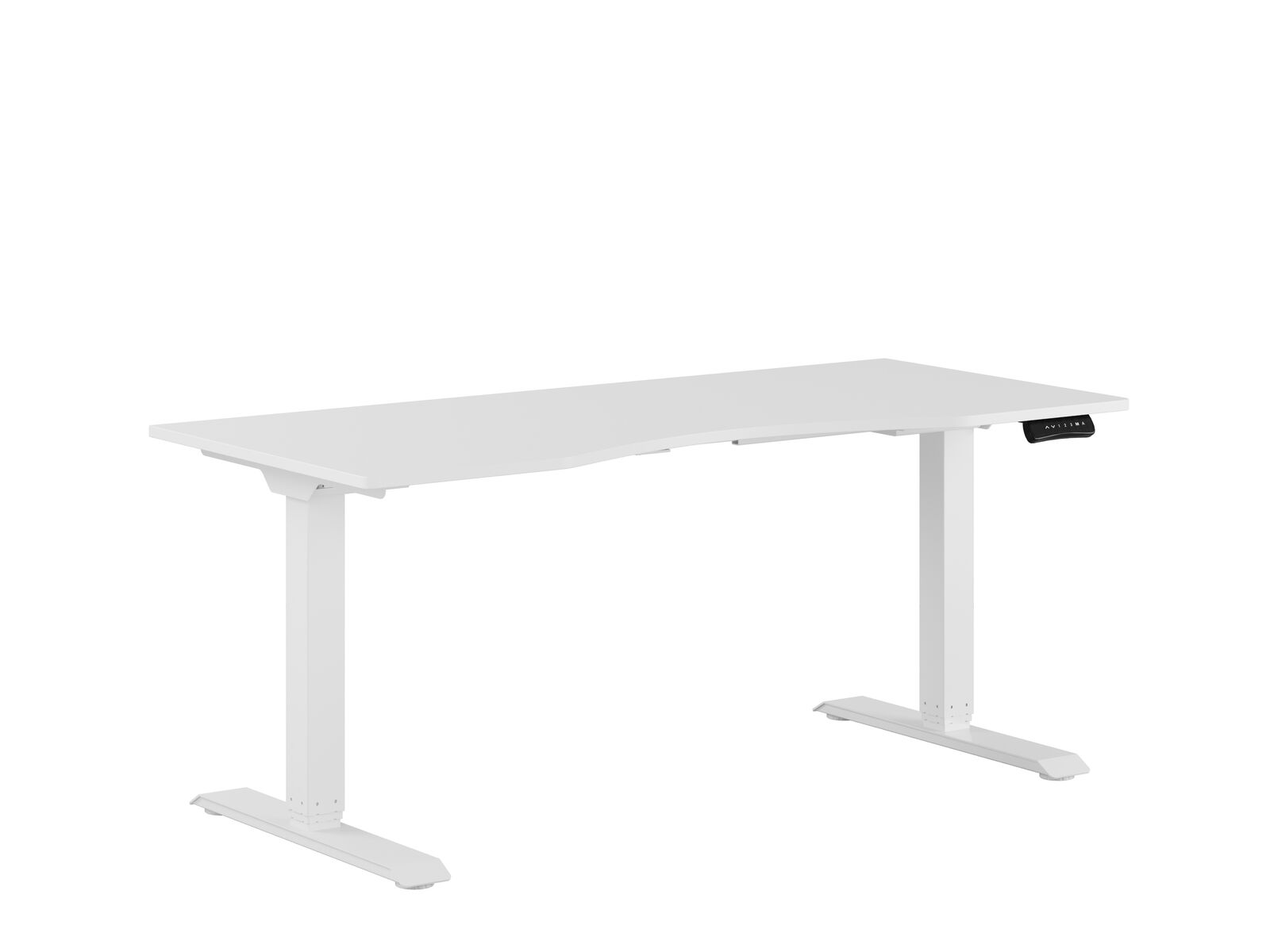 Premium Hæve/Sænkebord m/2 motorer og maveudtag 160x80cm