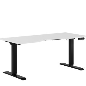 Premium Hæve/Sænkebord m/2 motorer og maveudtag 160x80cm