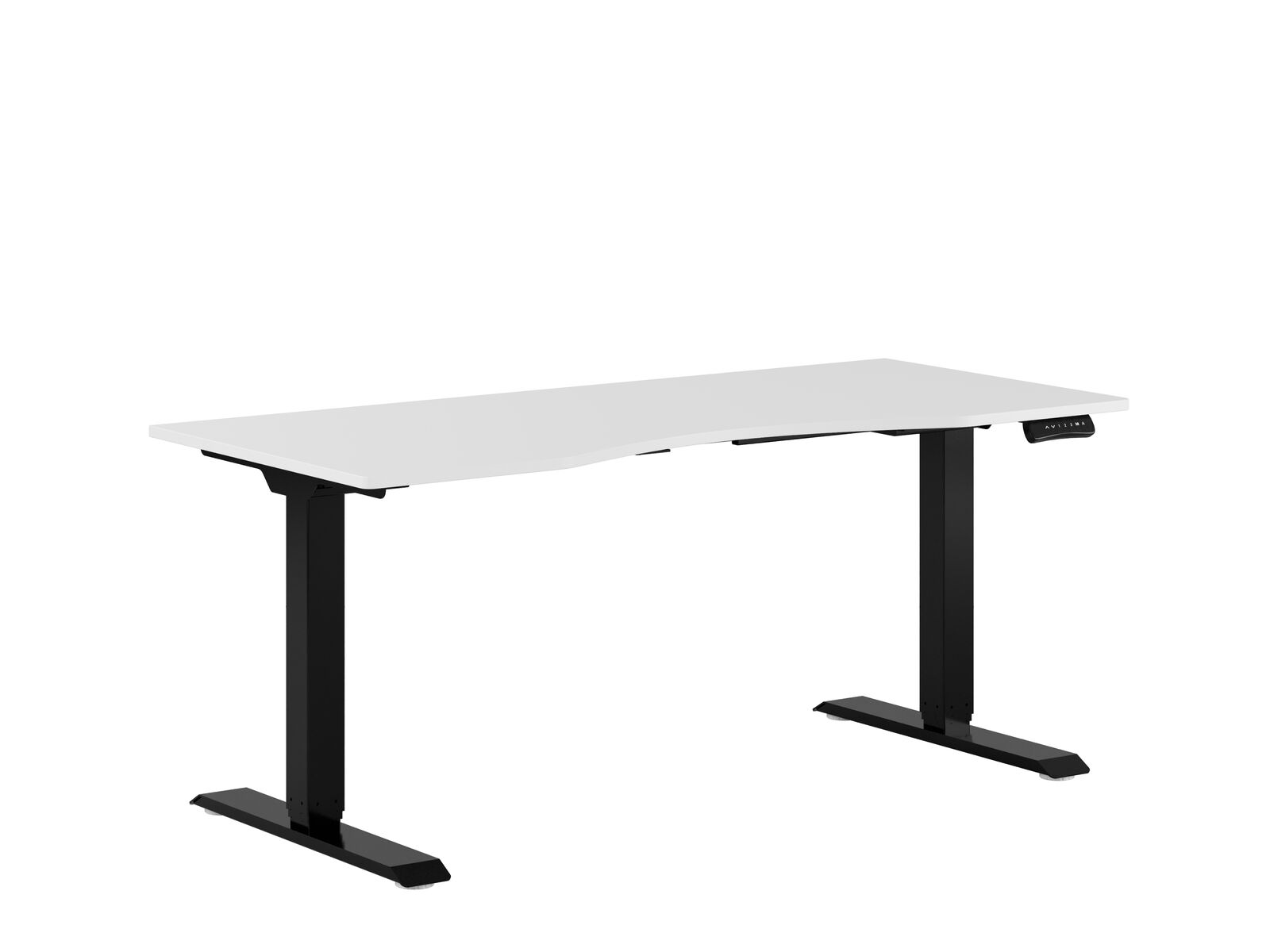 Premium Hæve/Sænkebord m/2 motorer og maveudtag 160x80cm