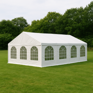 Udvidelsesfag SEMI-PRO 6x2m inkl. sider og tag