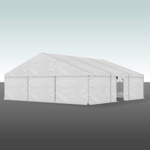 Partytelt Komplet 9 x 9 mtr. HVID