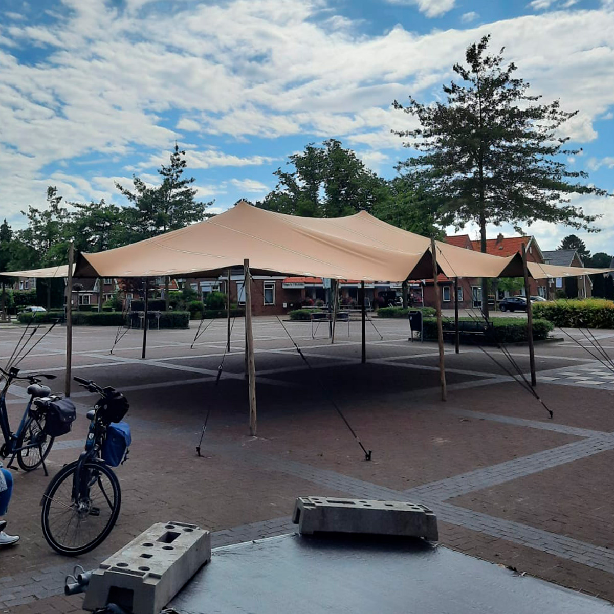 Stretch Tent - 6x12m dug - Komplet