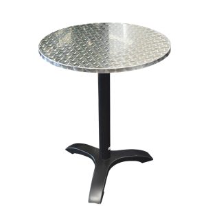 INOX bordplade - rund
