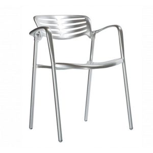 TOLEDO Armchair - sølv